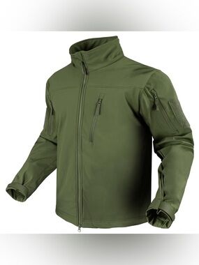 Men's  Condor Phantom Softshell Jacket Olive Drab Green Jacket Size Small